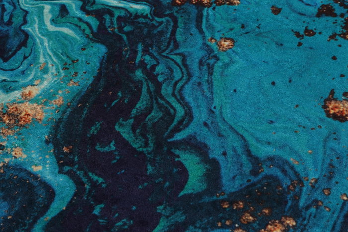 Mijölnir Juego de alfombras de baño Marbling Multicolor
